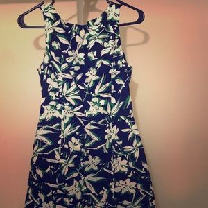 Chaps knee length floral dress